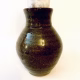 ceramic pot with bottom part of sculpture head