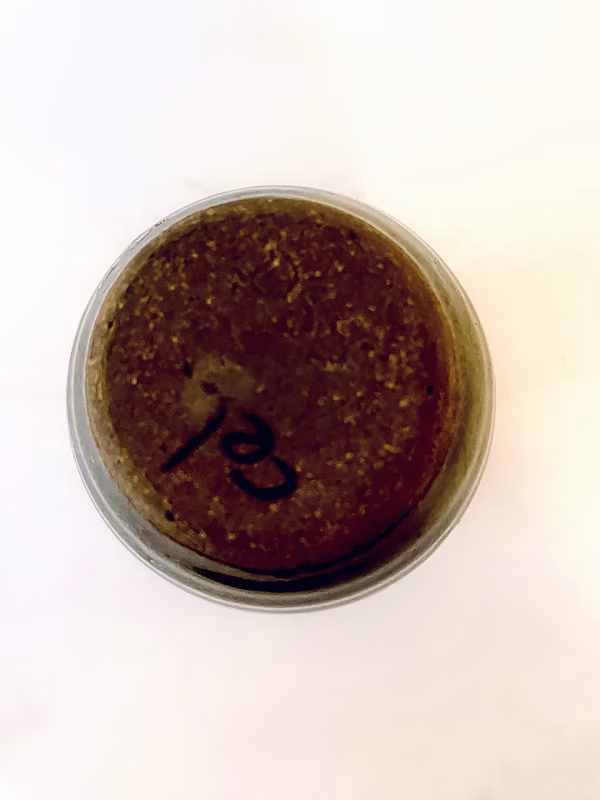 ceramic pot from below