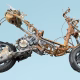Machina Incensa II Torched scooter