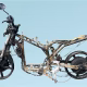 Machina Incensa III Torched scooter
